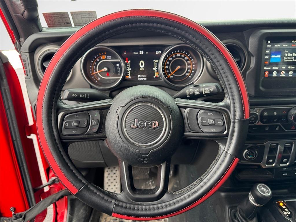 used 2022 Jeep Wrangler car, priced at $23,290