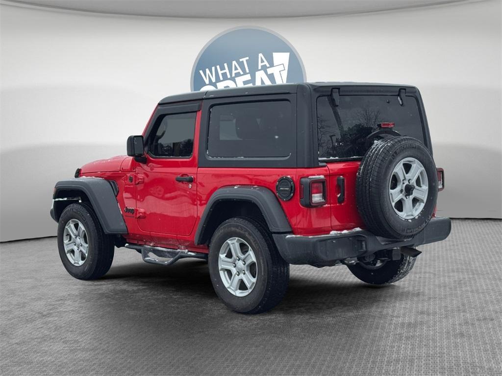 used 2022 Jeep Wrangler car, priced at $23,290