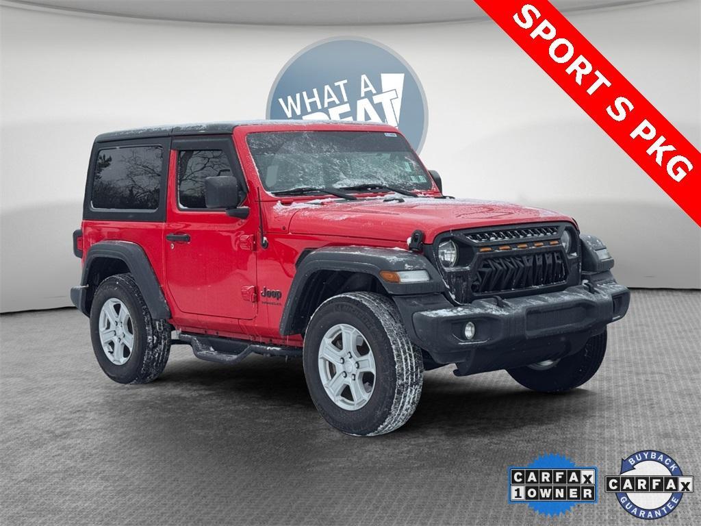 used 2022 Jeep Wrangler car, priced at $23,290