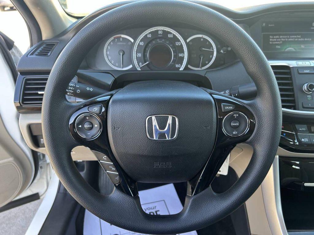 2016 White Honda Accord
