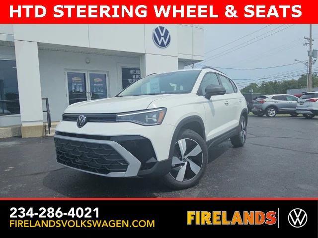 new 2025 Volkswagen Taos car, priced at $28,374