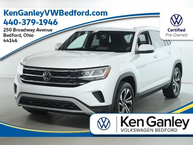 used 2023 Volkswagen Atlas Cross Sport car, priced at $27,820