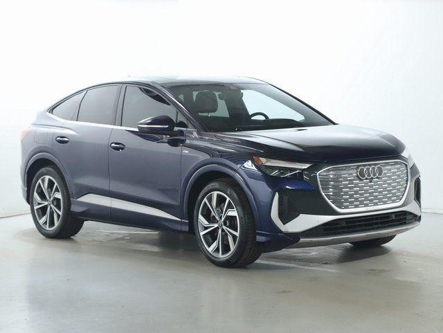 used 2024 Audi Q4 e-tron Sportback car, priced at $24,599