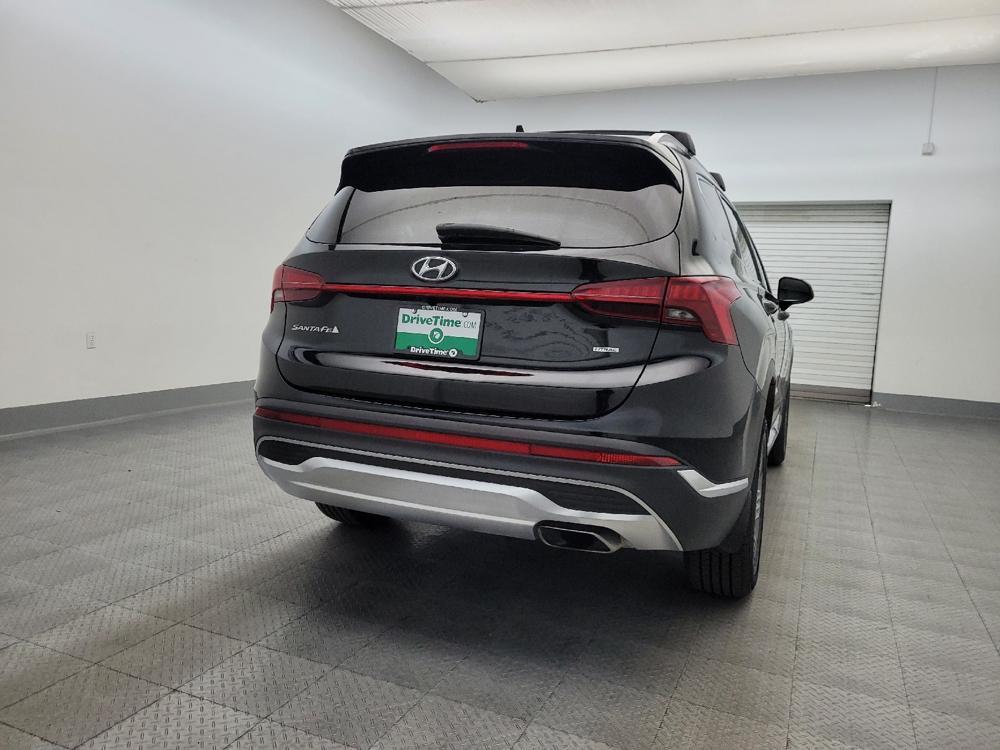 used 2021 Hyundai Santa Fe car, priced at $17,595