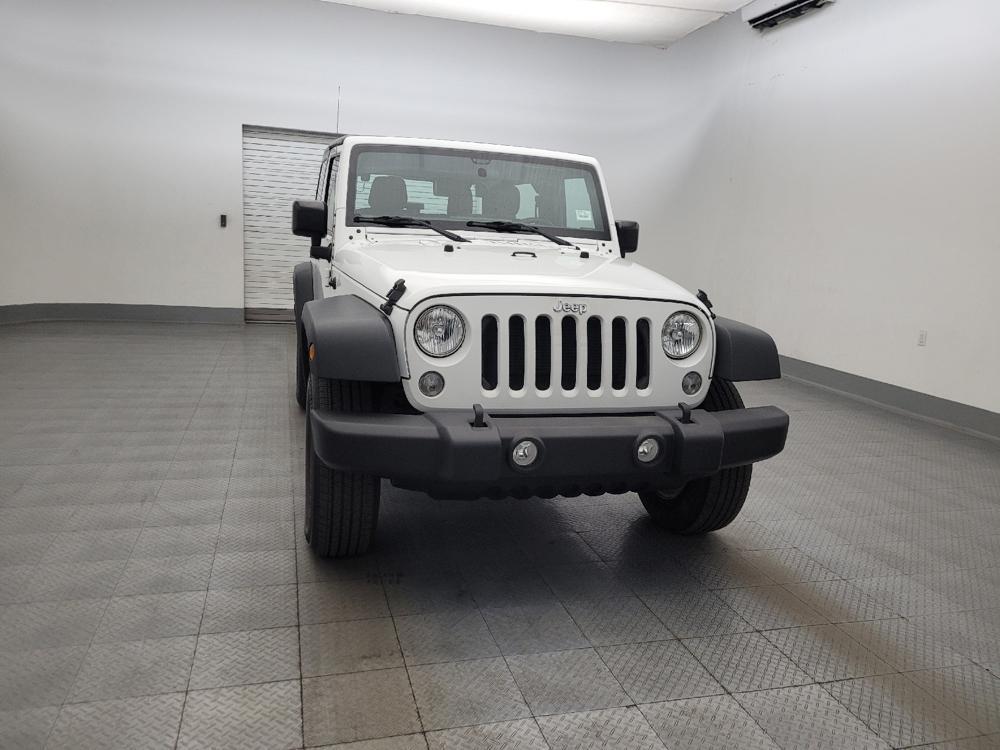 used 2016 Jeep Wrangler car, priced at $24,195