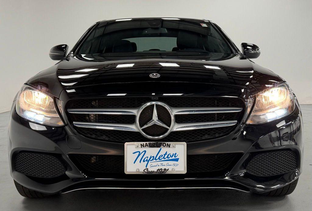 used 2018 Mercedes-Benz C-Class car, priced at $18,500