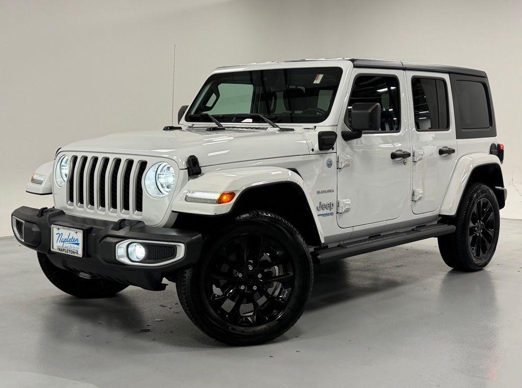 used 2021 Jeep Wrangler Unlimited 4xe car, priced at $23,750