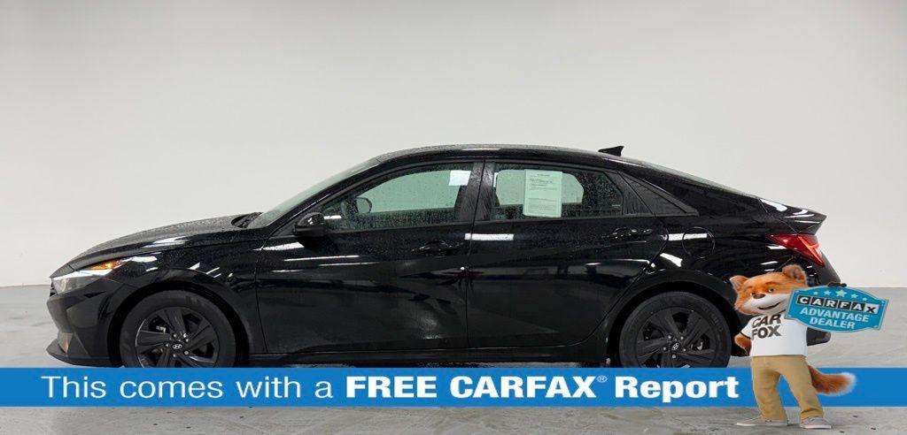 used 2021 Hyundai ELANTRA HEV car, priced at $18,000