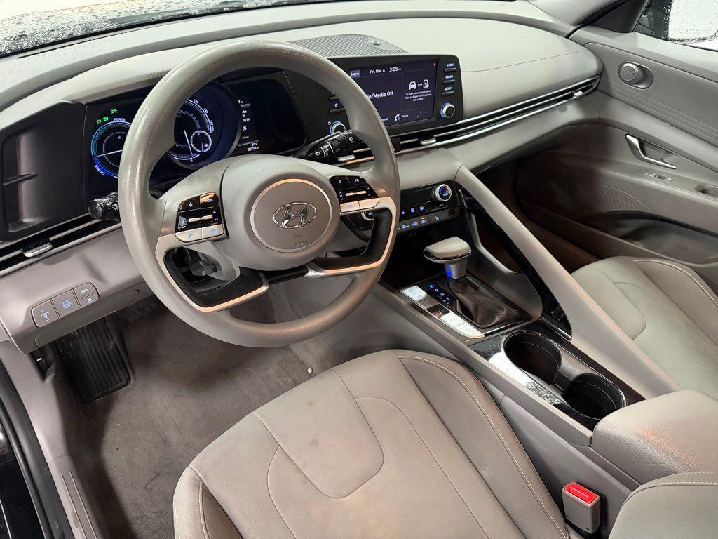 used 2021 Hyundai ELANTRA HEV car, priced at $18,000