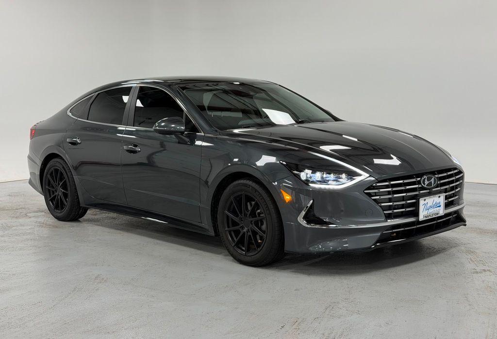 used 2021 Hyundai Sonata Hybrid car, priced at $22,250