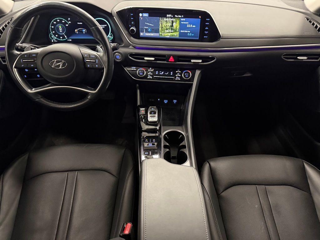 used 2021 Hyundai Sonata Hybrid car, priced at $22,250