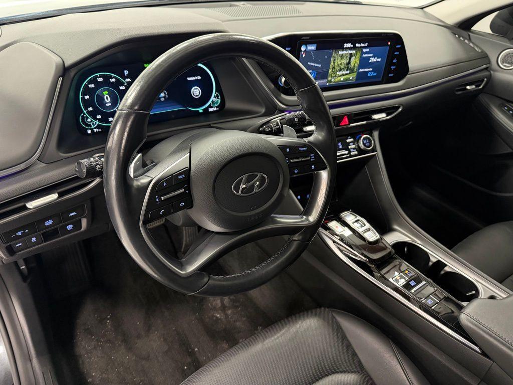 used 2021 Hyundai Sonata Hybrid car, priced at $22,250