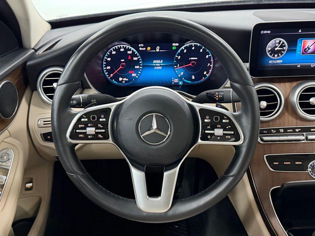 used 2021 Mercedes-Benz C-Class car, priced at $24,899