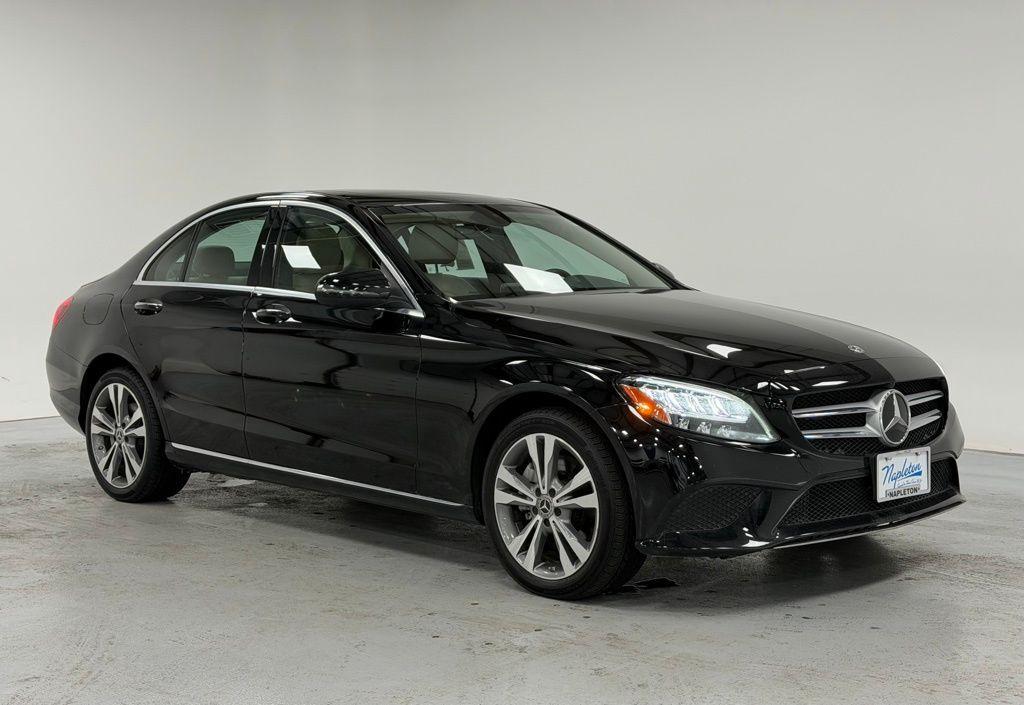 used 2021 Mercedes-Benz C-Class car, priced at $24,899