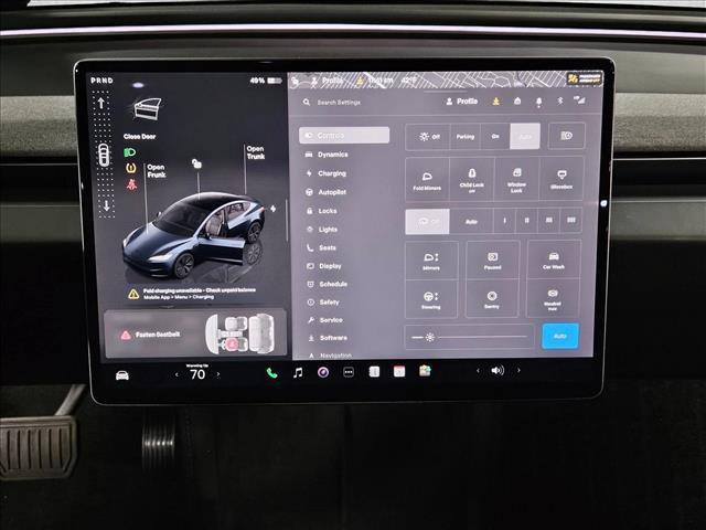 used 2025 Tesla Model 3 car, priced at $37,495