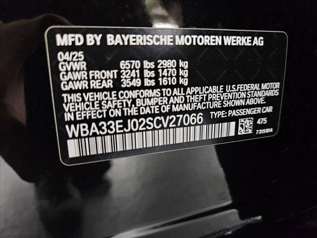 new 2025 BMW 760 car, priced at $129,625