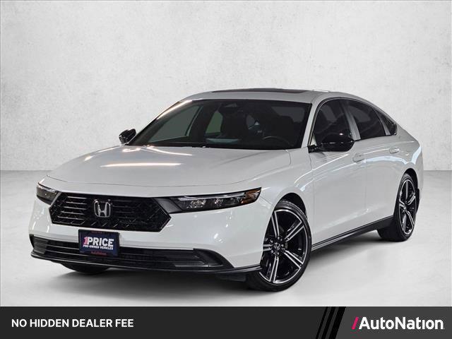 used 2024 Honda Accord Hybrid car, priced at $28,210