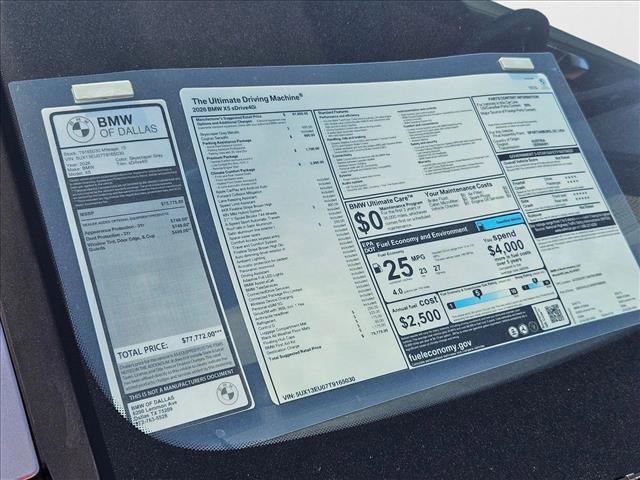 used 2026 BMW X5 car, priced at $75,775