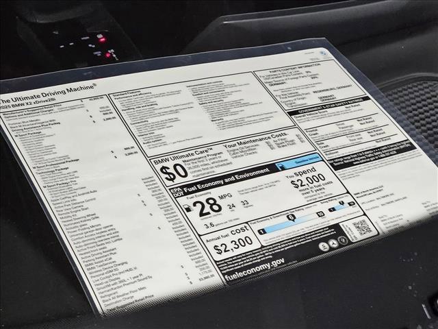 new 2025 BMW X2 car, priced at $53,980