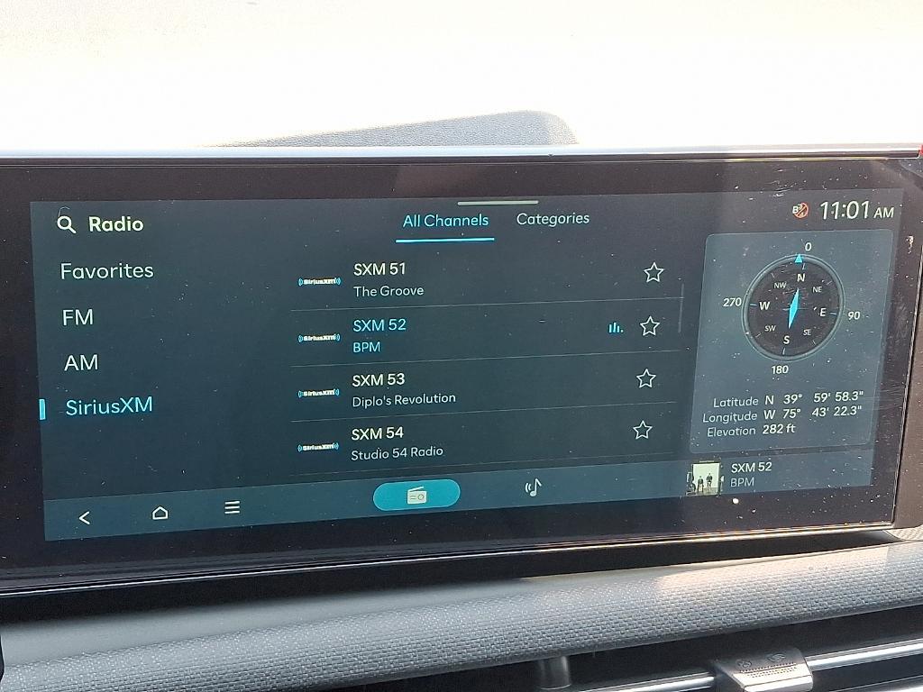 new 2025 Hyundai Tucson car, priced at $37,040