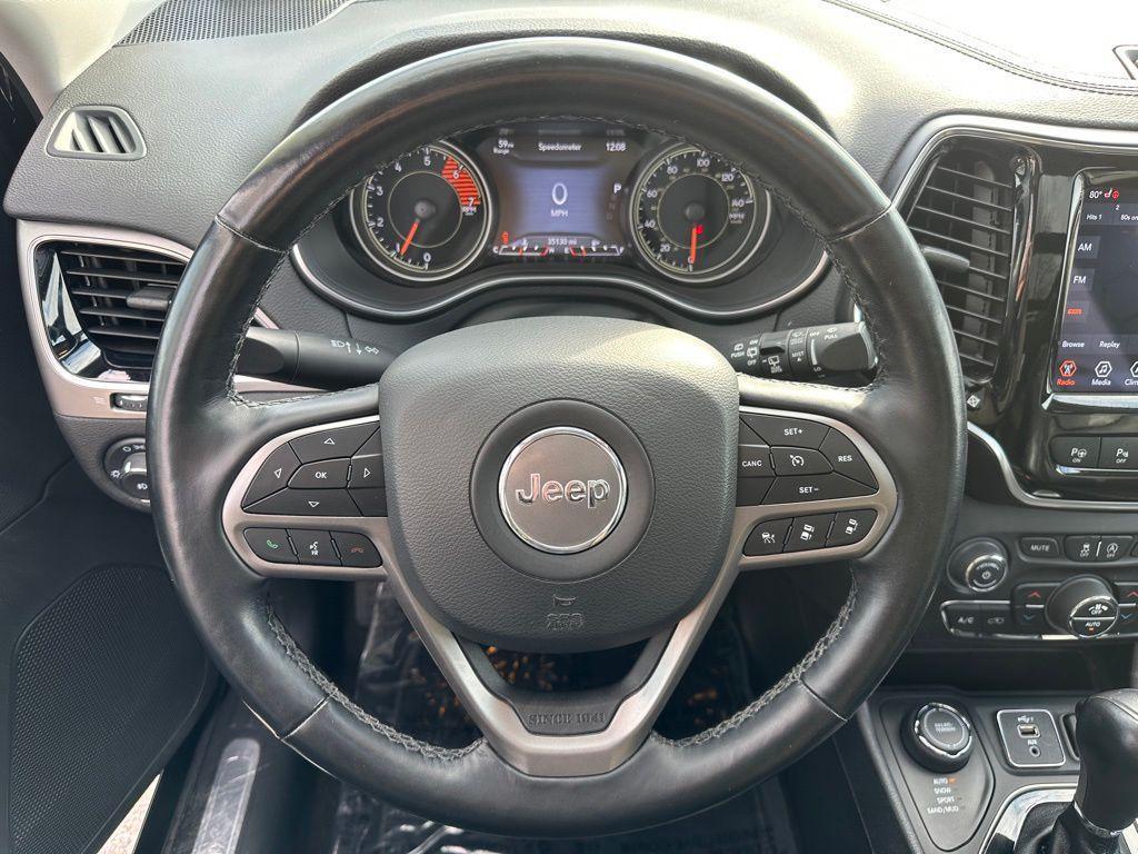 used 2021 Jeep Cherokee car, priced at $21,995