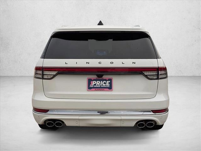 used 2025 Lincoln Aviator car, priced at $75,377