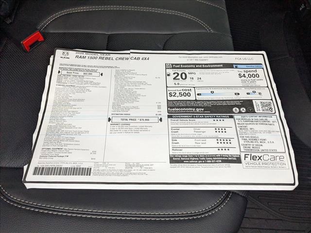 new 2026 Ram 1500 car, priced at $63,479