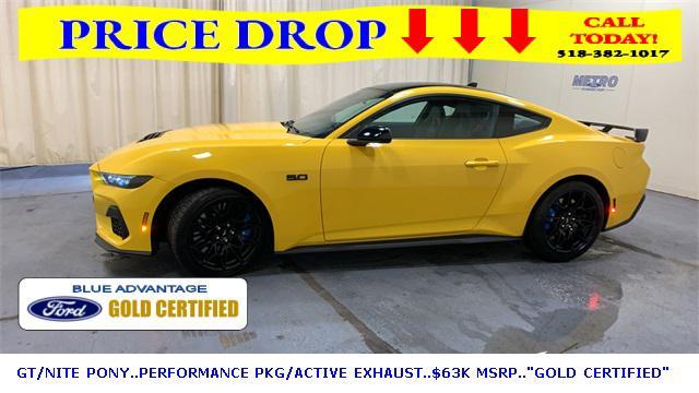 used 2024 Ford Mustang car, priced at $50,000