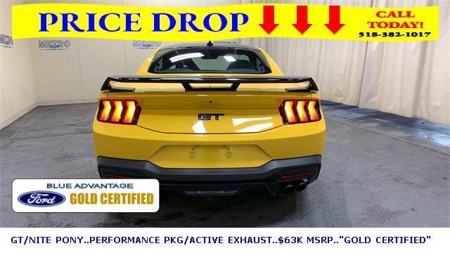 used 2024 Ford Mustang car, priced at $50,000