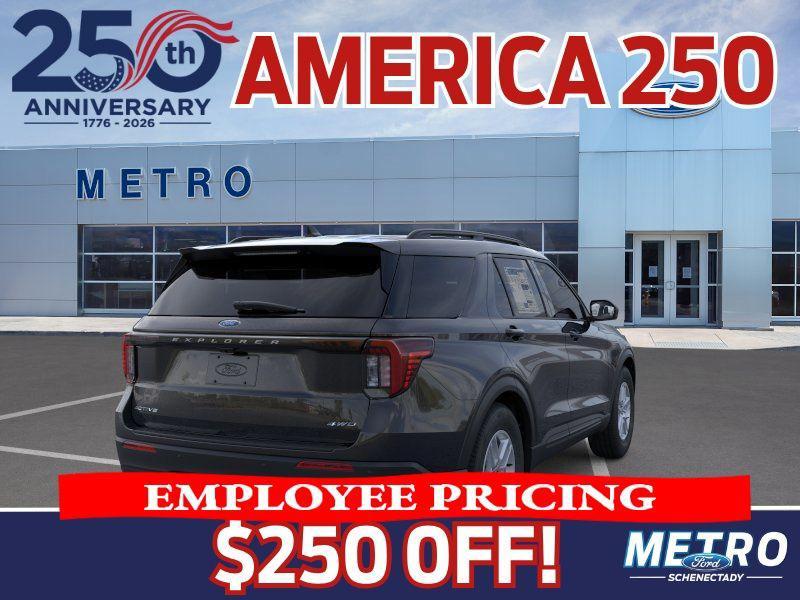 new 2026 Ford Explorer car, priced at $40,550