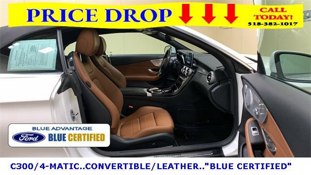 used 2018 Mercedes-Benz C-Class car, priced at $21,500