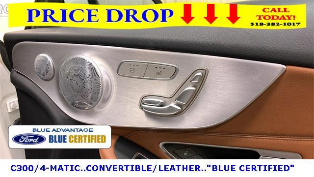 used 2018 Mercedes-Benz C-Class car, priced at $21,500