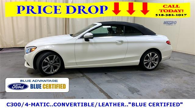 used 2018 Mercedes-Benz C-Class car, priced at $21,500