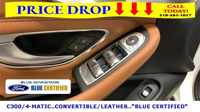 used 2018 Mercedes-Benz C-Class car, priced at $21,500