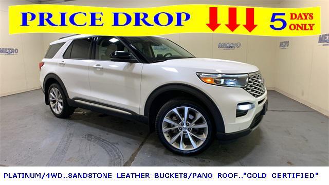 used 2022 Ford Explorer car, priced at $33,500