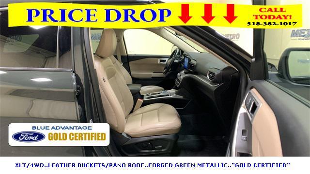 used 2022 Ford Explorer car, priced at $29,500