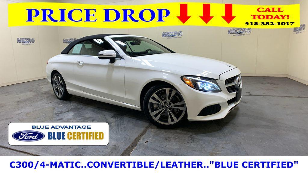 used 2018 Mercedes-Benz C-Class car, priced at $23,000