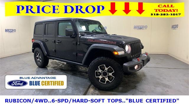 used 2021 Jeep Wrangler Unlimited car, priced at $27,500