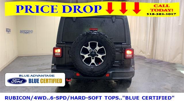 used 2021 Jeep Wrangler Unlimited car, priced at $27,500