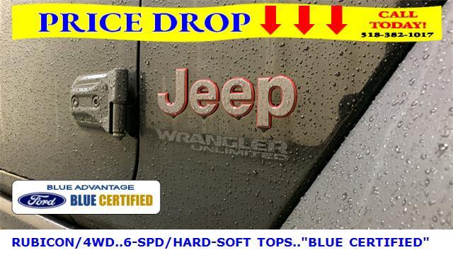 used 2021 Jeep Wrangler Unlimited car, priced at $27,500