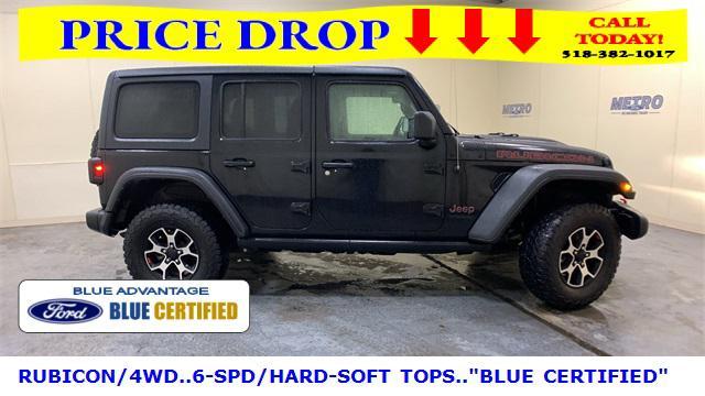 used 2021 Jeep Wrangler Unlimited car, priced at $27,500