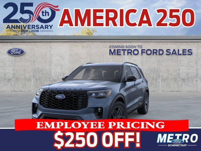 new 2026 Ford Explorer car, priced at $49,800