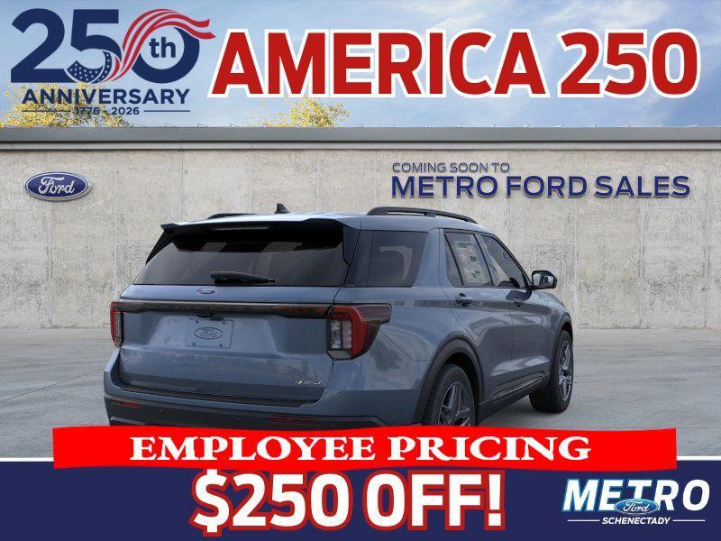 new 2026 Ford Explorer car, priced at $49,800