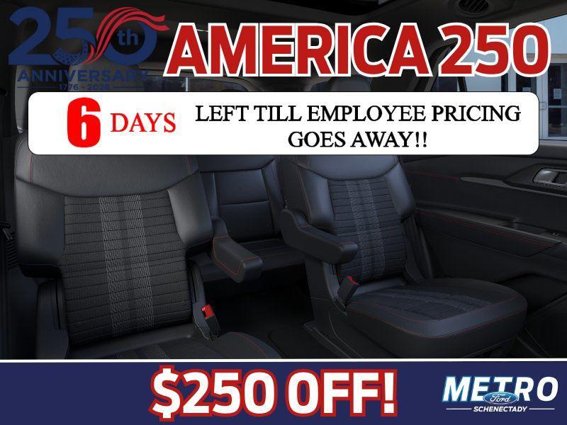 new 2026 Ford Explorer car, priced at $49,800