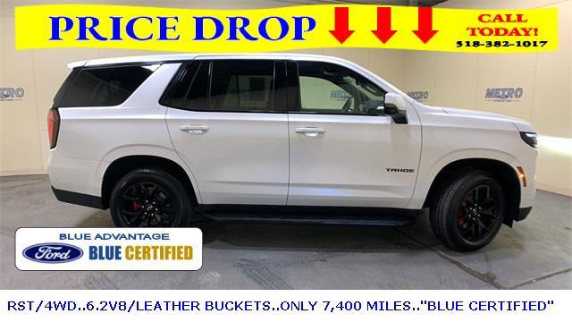 used 2025 Chevrolet Tahoe car, priced at $73,000