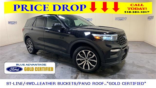 used 2022 Ford Explorer car, priced at $28,500