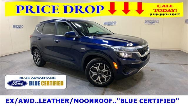 used 2021 Kia Seltos car, priced at $20,500