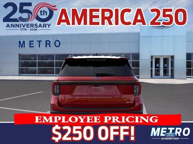 new 2026 Ford Explorer car, priced at $49,750