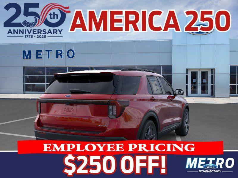 new 2026 Ford Explorer car, priced at $49,750