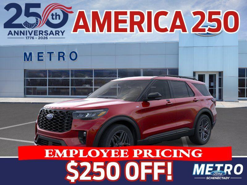 new 2026 Ford Explorer car, priced at $49,750